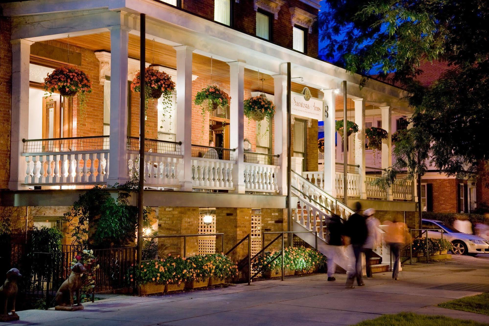 Saratoga Arms Hotel Saratoga Springs Eksteriør billede